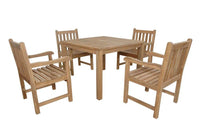 Thumbnail for Anderson Teak Montage Braxton 5- Pieces Dining Set B