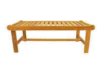 Thumbnail for Anderson Teak Cambridge 2-Seater Backless Bench