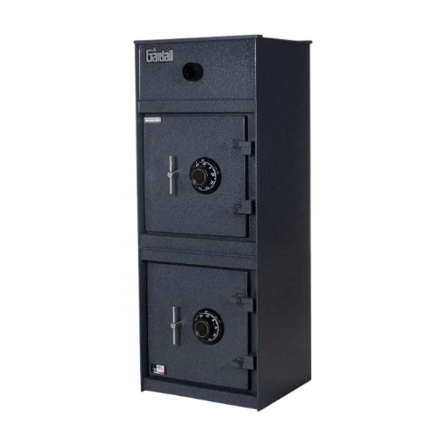 Gardall RC1237CK/KC Rotary Chamber Double Door Depository Safe