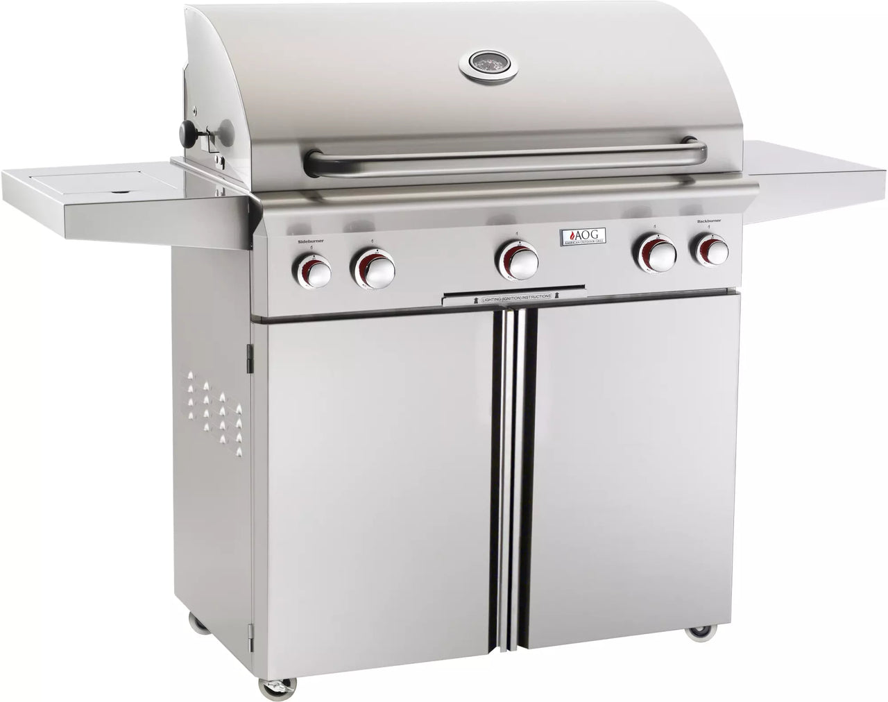 American Outdoor Grill 36" Portable "T" Series Propane Grill (Optional Rotisserie and Side Burner)