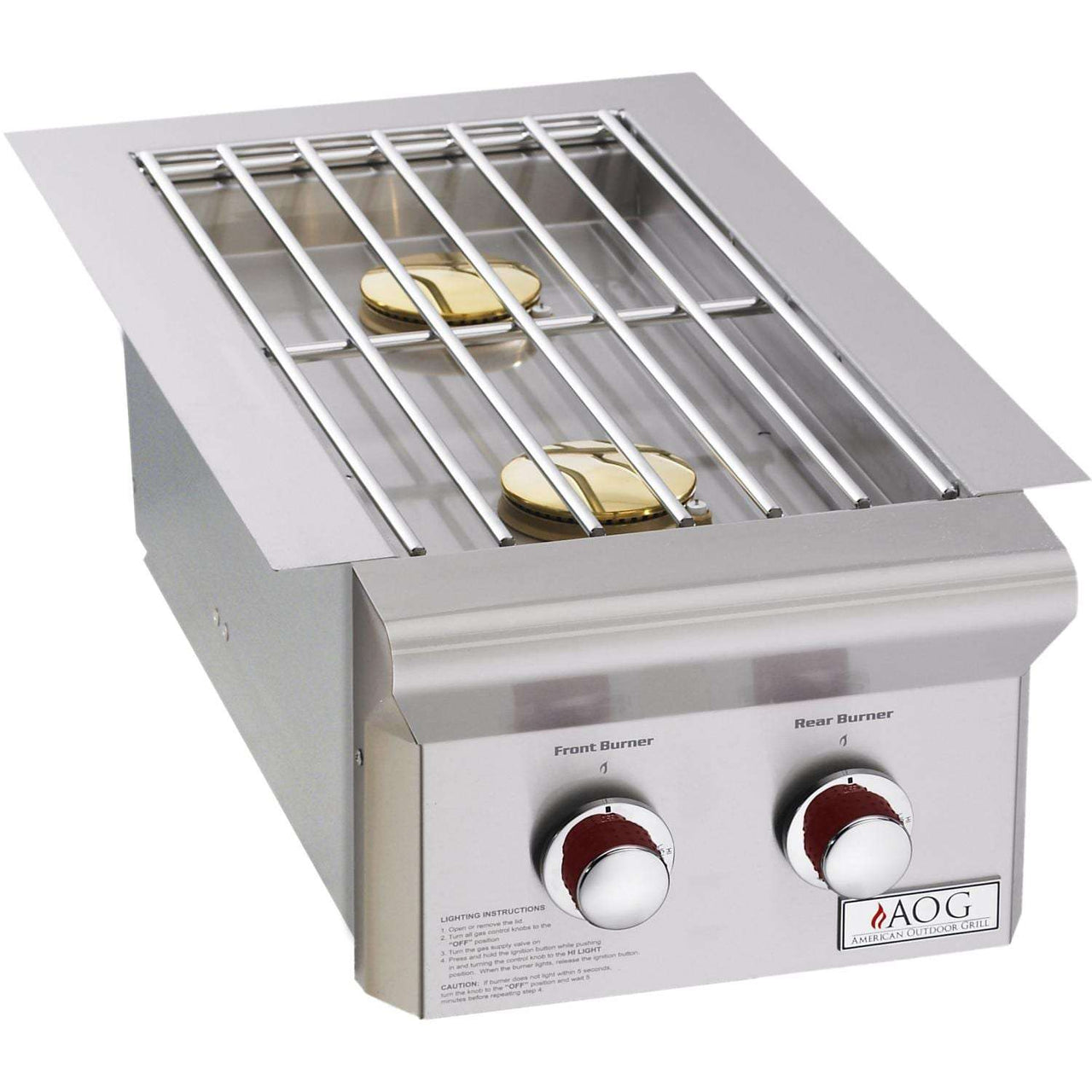 American Outdoor Grill "T" Series Built-In Grill with Double Side Burner