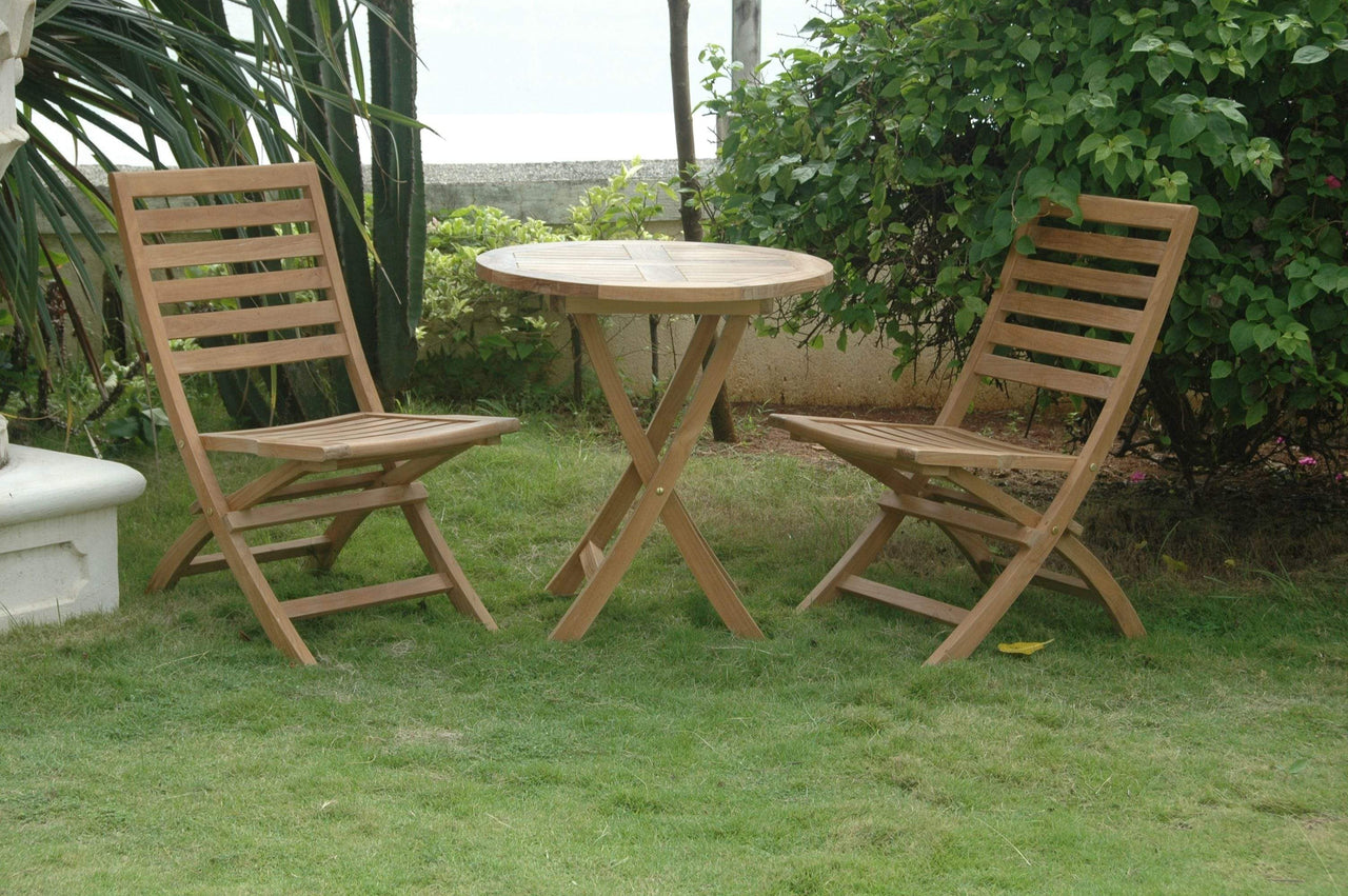 Anderson Teak Bahama Andrew 3-Pieces Bistro Set