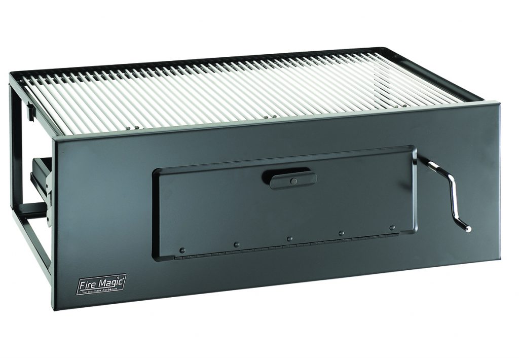 FireMagic 30″ Lift-A-Fire Built-In Charcoal Grill