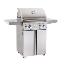 Thumbnail for American Outdoor Grill L-Series 24-Inch Gas Grill On Cart With Rotisserie & Single Side Burner