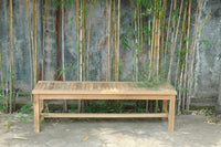 Thumbnail for Anderson Teak Casablanca 4-Seater Backless Bench