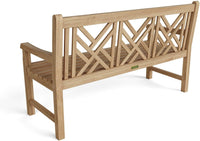 Thumbnail for Anderson Teak Vilano 3-Seater Bench