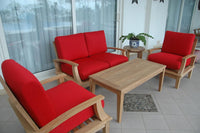 Thumbnail for Anderson Teak Brianna 5-Pieces Deep Seating Loveseat Set