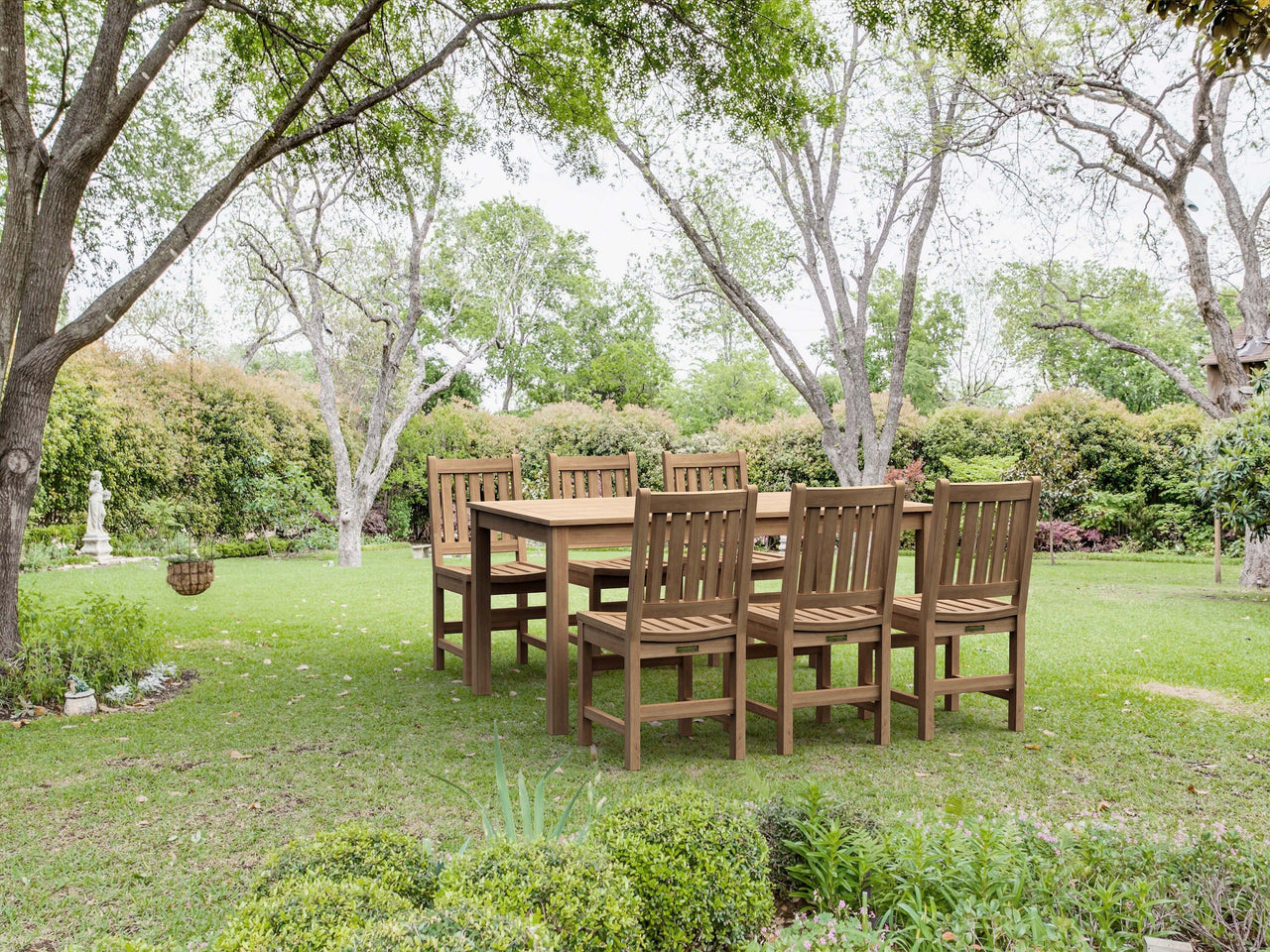 Anderson Teak 7-Pieces Sonoma Rectangular Dining Set