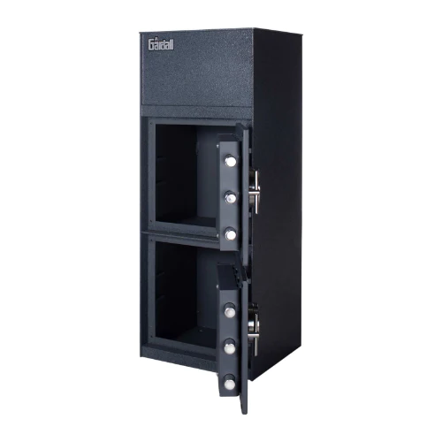 Gardall BL1337KK Back Loading Double Door Depository Safe