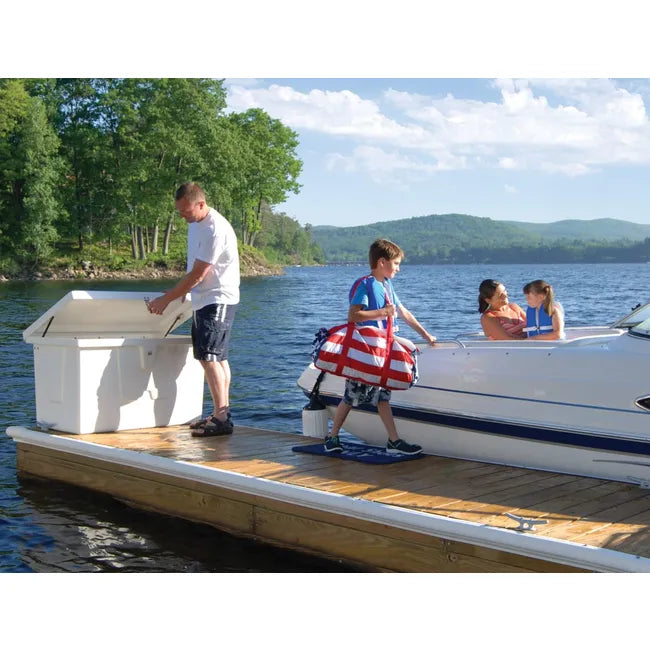 Taylor Made Stow 'N Go Fiberglass Medium Dock Box 83552