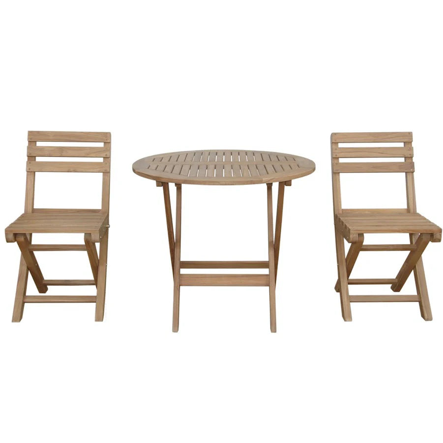 Anderson Teak Chester Alabama 3-Pieces Bistro Set