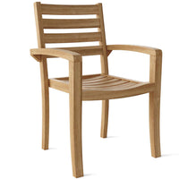 Thumbnail for Anderson Teak Catalina Stackable Armchair (Fully Built & 4 pcs in a box)