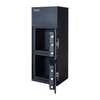 Thumbnail for Gardall BL1337CK/KC Back Loading Double Door Depository Safe