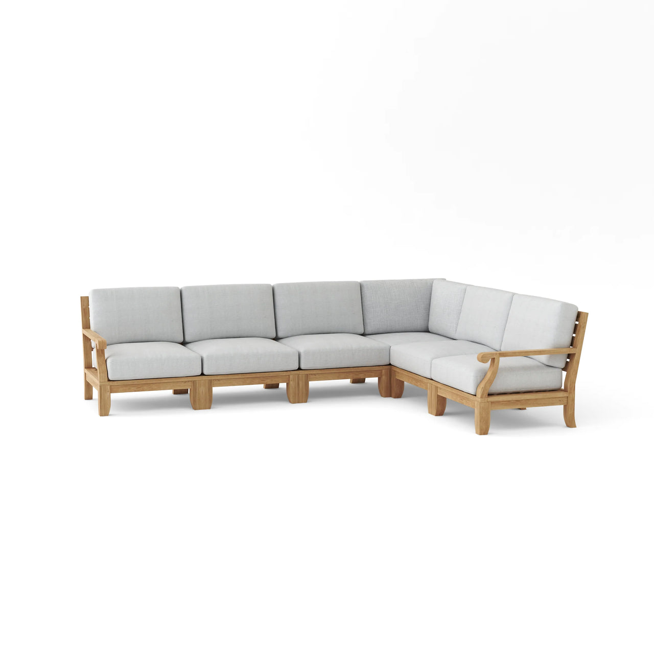 Anderson Teak Riviera 6-Piece Modular Deep Seating Set B