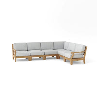 Thumbnail for Anderson Teak Riviera 6-Piece Modular Deep Seating Set B