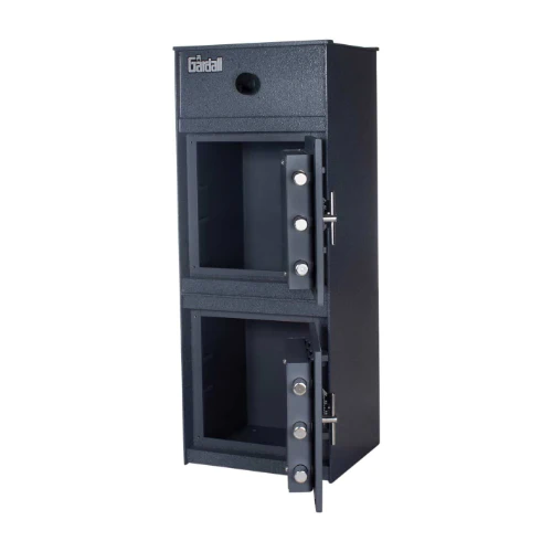 Gardall GFL1337CK/KC Front Loading Double Door Depository Safe