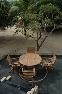 Thumbnail for Anderson Teak Andrew Bahama 5-Pieces Folding Dining Set