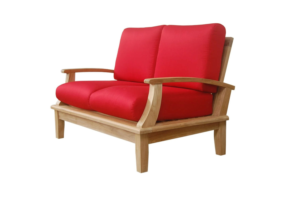 Anderson Teak Brianna Deep Seating Loveseat + Cushion