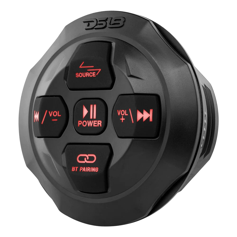 DS18 Waterproof Universal Bluetooth Audio Receiver w/ Controller & Microphone