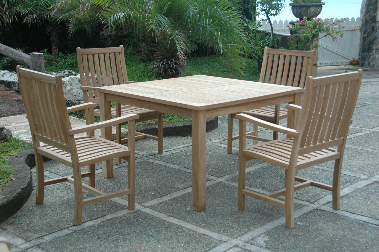 Anderson Teak Windsor Wilshire 5-Piece Dining Set