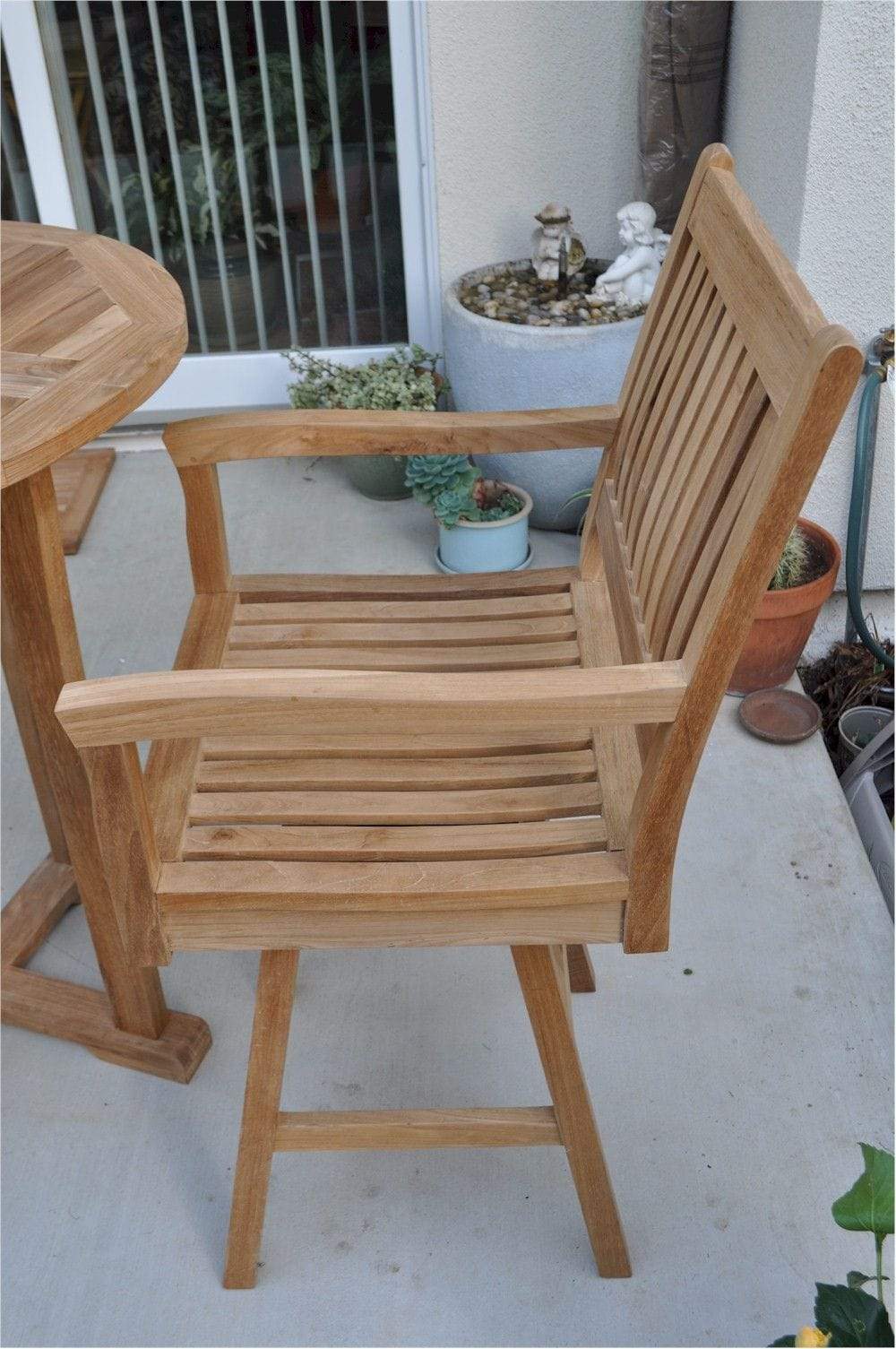 Anderson Teak Rialto Swivel Bar Armchair