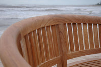 Thumbnail for Anderson Teak Curve 3-Seater Extra Thick Bench