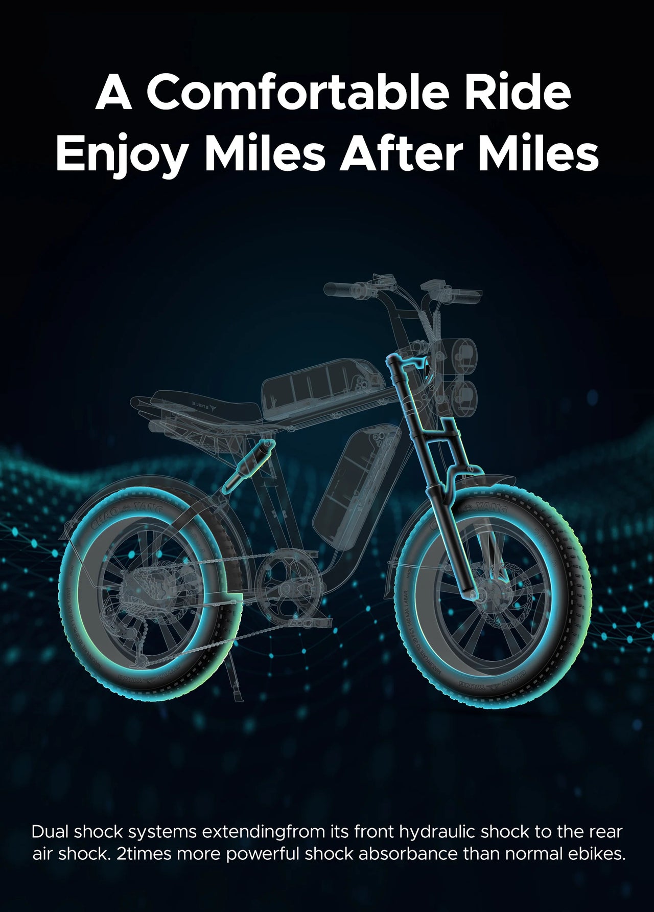 ENGWE M20 Fat Tire Long Range Electric Bike