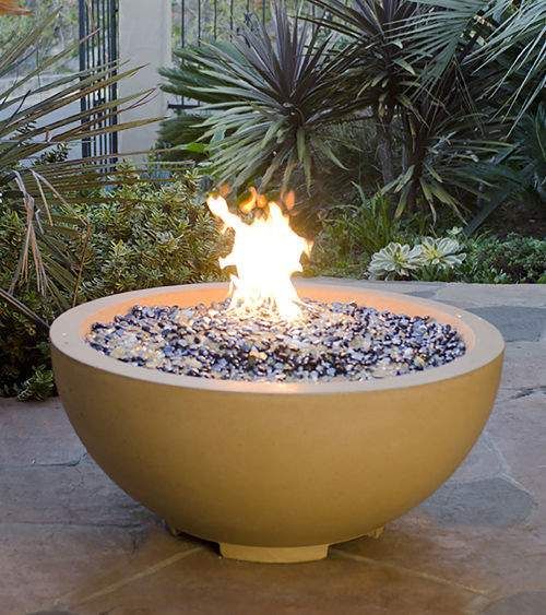 American Fyre Designs Round Gas Fire Bowl - 32"