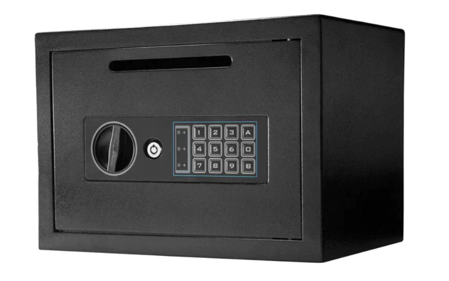 BARSKA Compact Keypad Depository Safe - 0.56 Cubic Ft