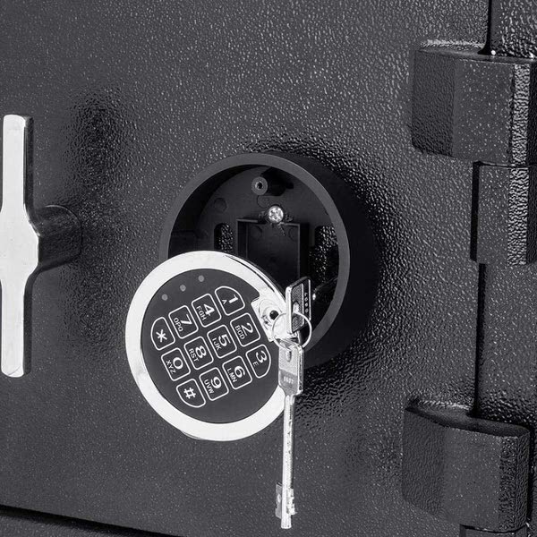 BARSKA Two Lock Keypad Depository Safe