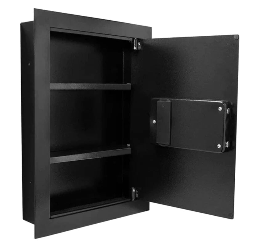 BARSKA Biometric Wall Safe Black