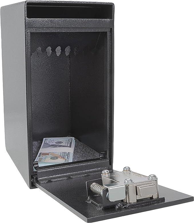 BARSKA Dual Key Lock Depository Safe with Drop Slot