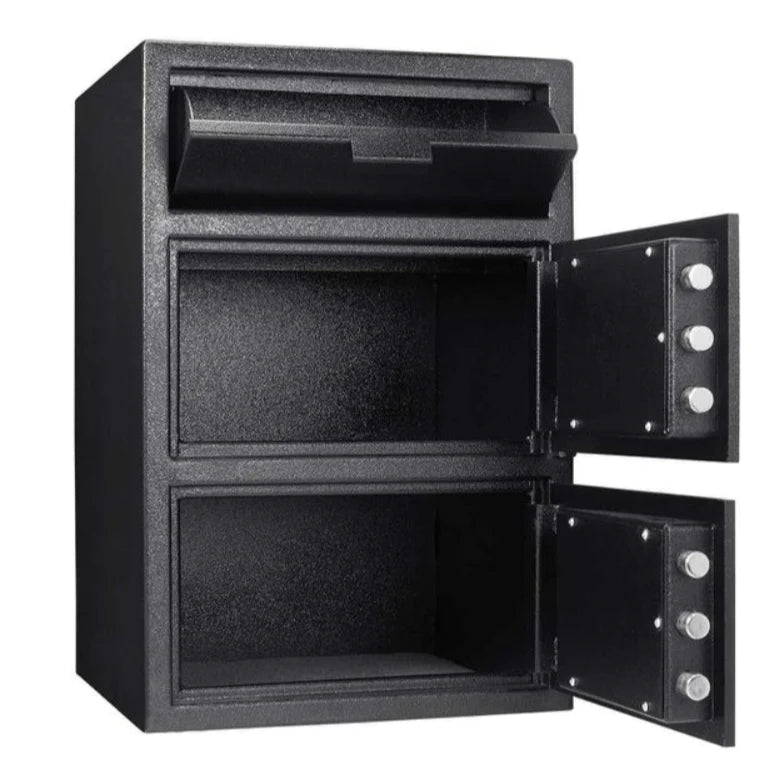 BARSKA 1.6/2 Cubic Ft. Two Lock Digital Keypad Depository Safe