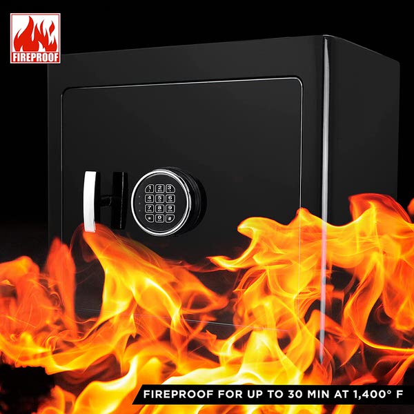 BARSKA Keypad Fireproof Jewelry Safe