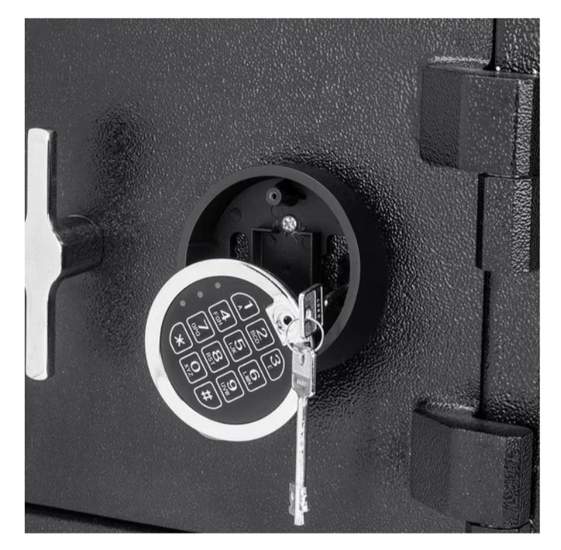 BARSKA 1.6/2 Cubic Ft. Two Lock Digital Keypad Depository Safe