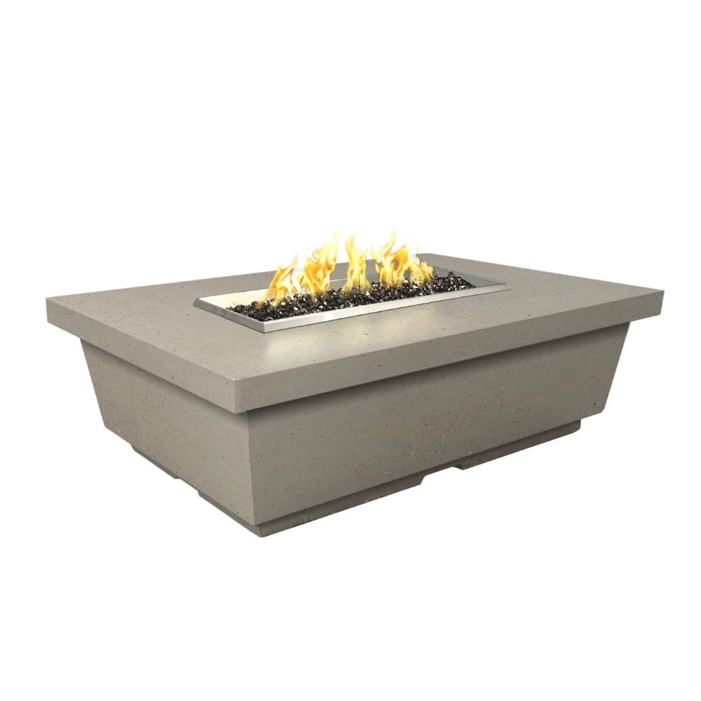 American Fyre Designs Contempo LP Select Gas Fire Pit Table - Rectangle