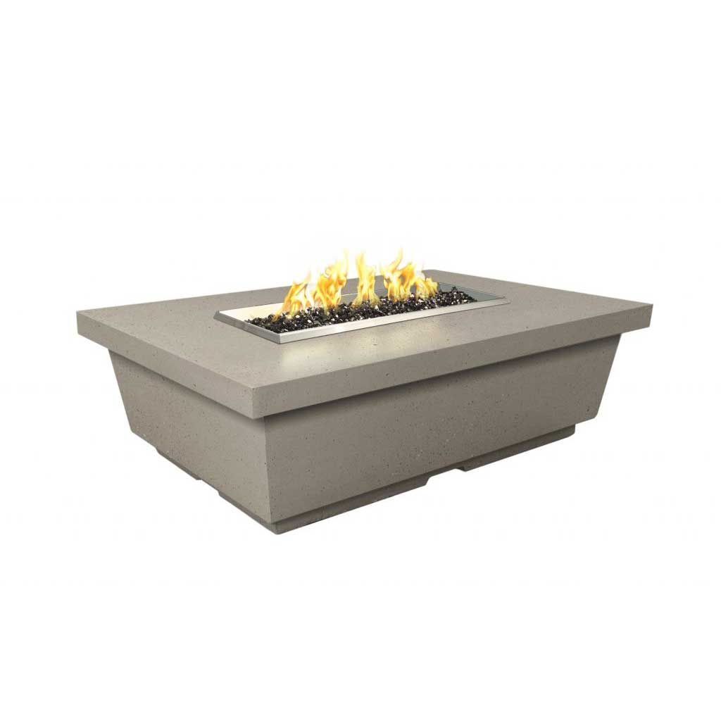 American Fyre Designs Contempo Gas Fire Pit Table - Rectangle