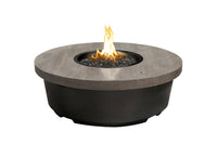 Thumbnail for American Fyre Designs Contempo Round Reclaimed Wood Gas Fire Pit Table