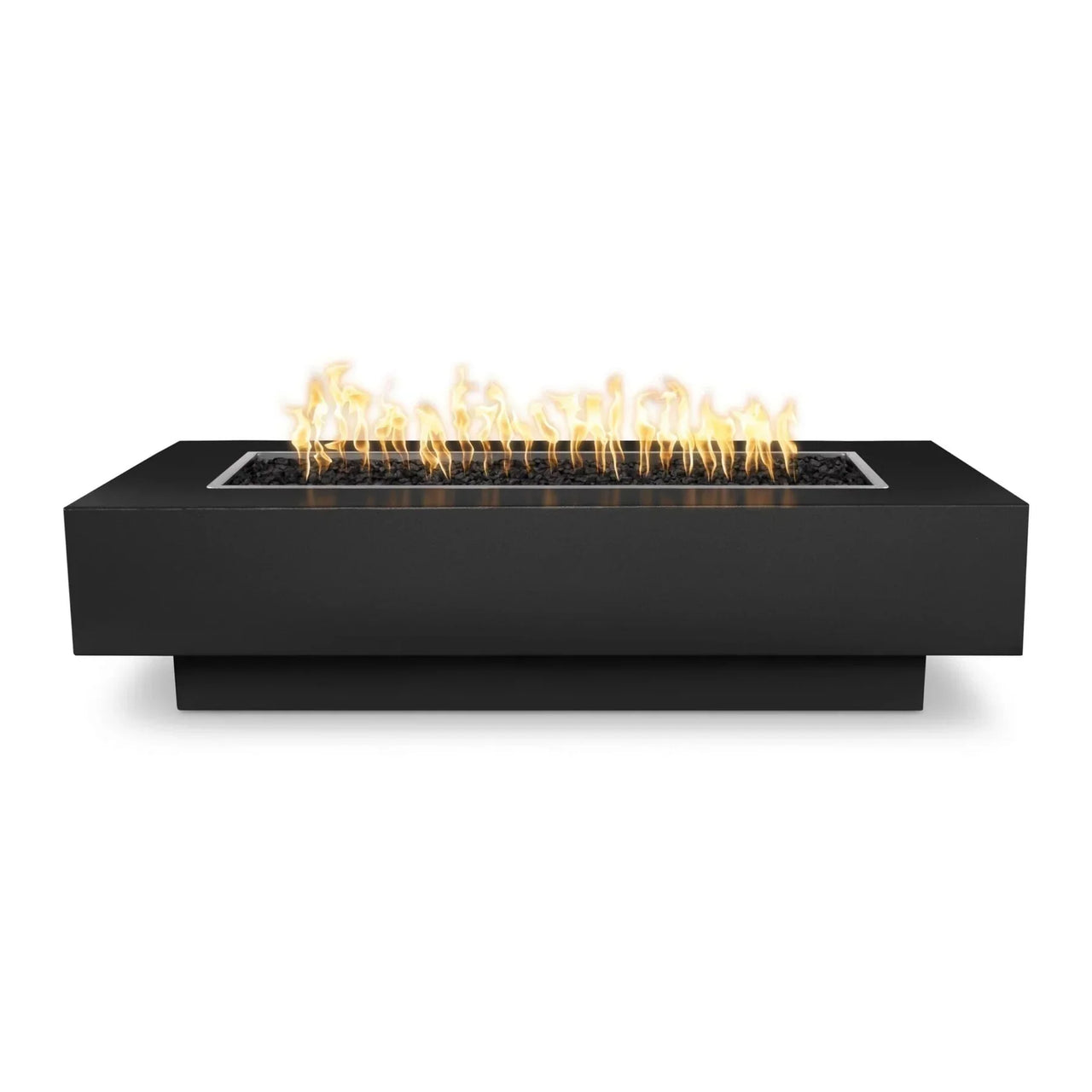 The Outdoor Plus 72" Coronado Rectangular Fire Pit - Powder Coated