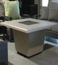 Thumbnail for American Fyre Designs Cosmopolitan Square Concrete Fire Table - 36