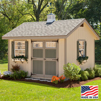 Thumbnail for EZ-Fit Sheds 8' x 12' Heritage Shed Kit