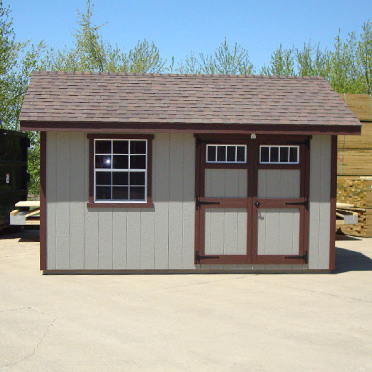 EZ-Fit Sheds 8' x 12' Heritage Shed Kit