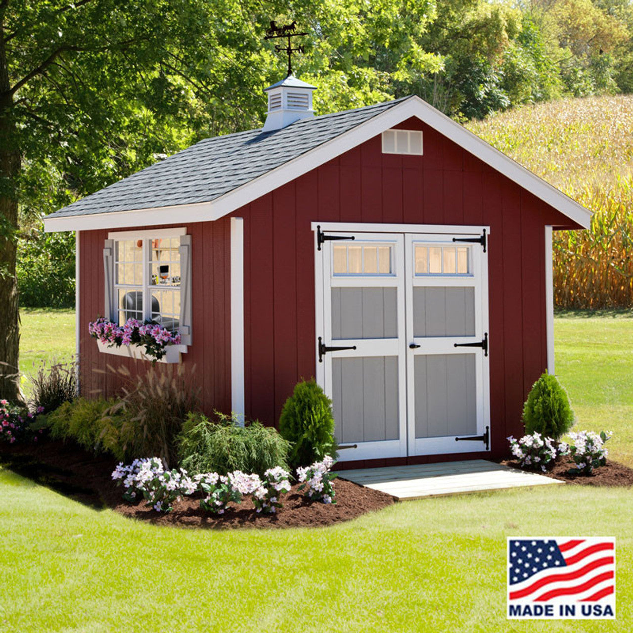 EZ-Fit Sheds 8' x 8' Homestead Shed Kit