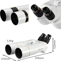 Thumbnail for Explore Scientific BT-82 SF Large Binoculars with 62 Degree LER Eyepieces