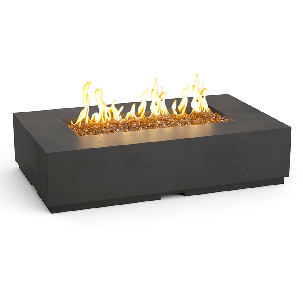 American Fyre Designs Legend Chat Height Concrete Fire Table - 60"