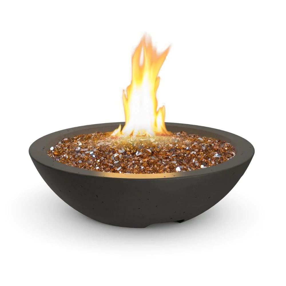 American Fyre Designs Marseille Round Gas Fire Bowl - 24"