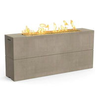 Thumbnail for American Fyre Designs Milan Tall Rectangle Bar Height Fire Table - 72