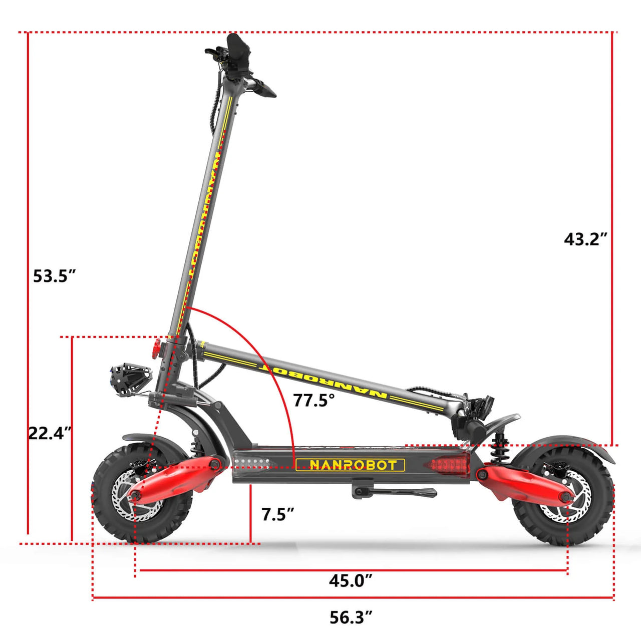 Nanrobot LS7+ All-Terrain Electric Scooter