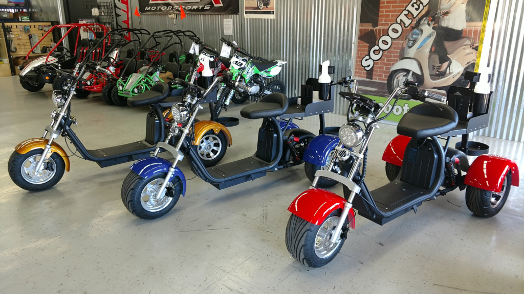 14 STX Rebel Trike Golf Scooter