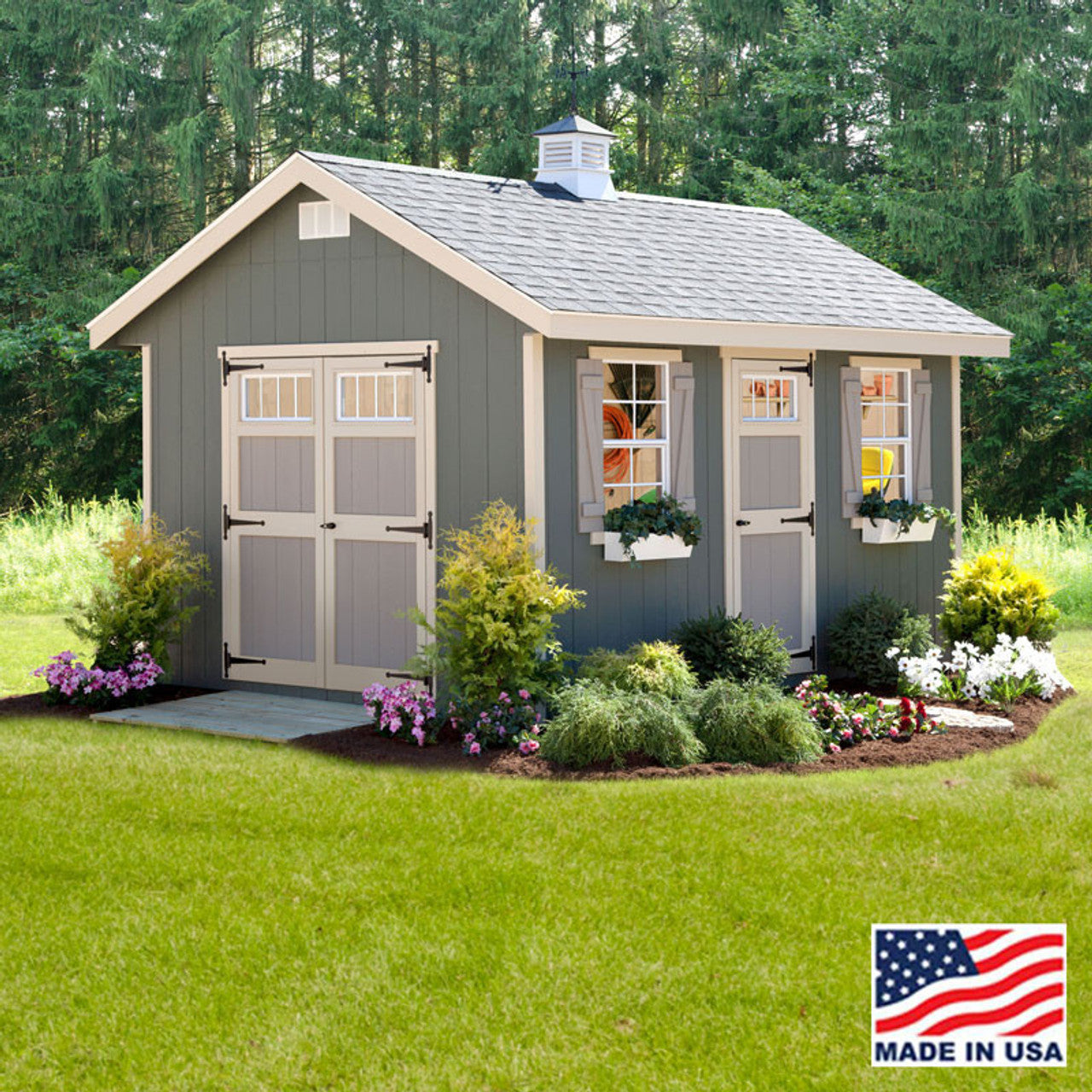 EZ-Fit Sheds 10' x 14' Riverside Shed Kit